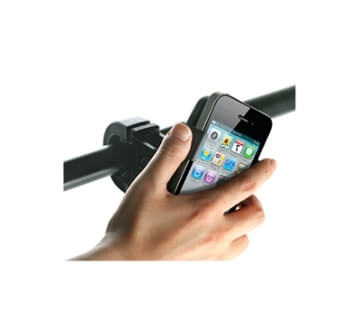 Держатель для телефона на велосипед Bike Mount Easy снабжен удобным шарнирным креплением, позволяющим зафиксировать мобильный телефон под необходимым углом Держатель для телефона на велосипед Bike Mount Easy снабжен удобным шарнирным креплением, позволяющим зафиксировать мобильный телефон под необходимым углом