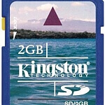 Карта памяти SD KINGSTON 2GB