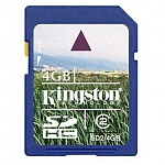 Карта памяти SD KINGSTON 4GB