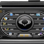 Штатная автомагнитола MyDean 7171 для Ssang Yong Kyron