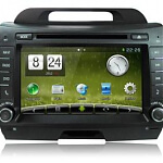 Штатная магнитола на Андроид  NEWSMY CARPAD DUOS KIA Sportage III New Android