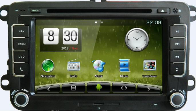 Штатная автомагнитола Фолькваген на Android